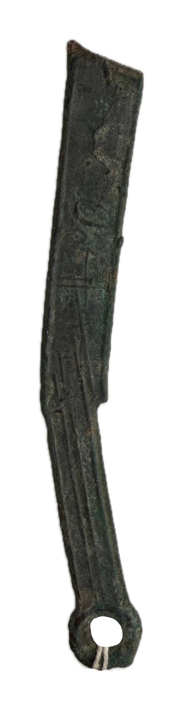 Angled-back Ming Knife