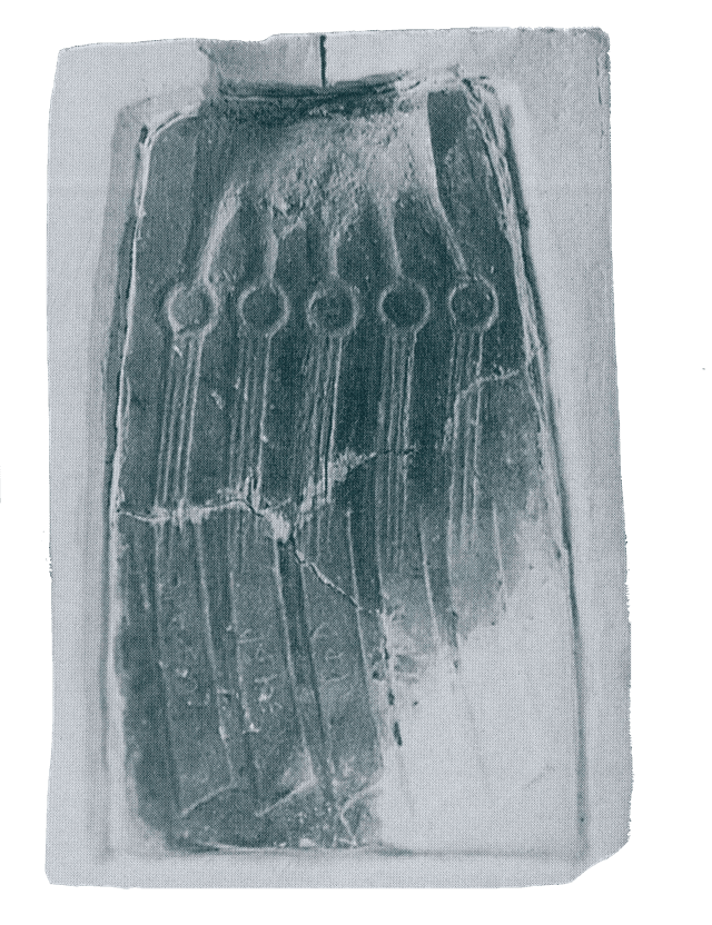 Curved back Ming Knife Mould